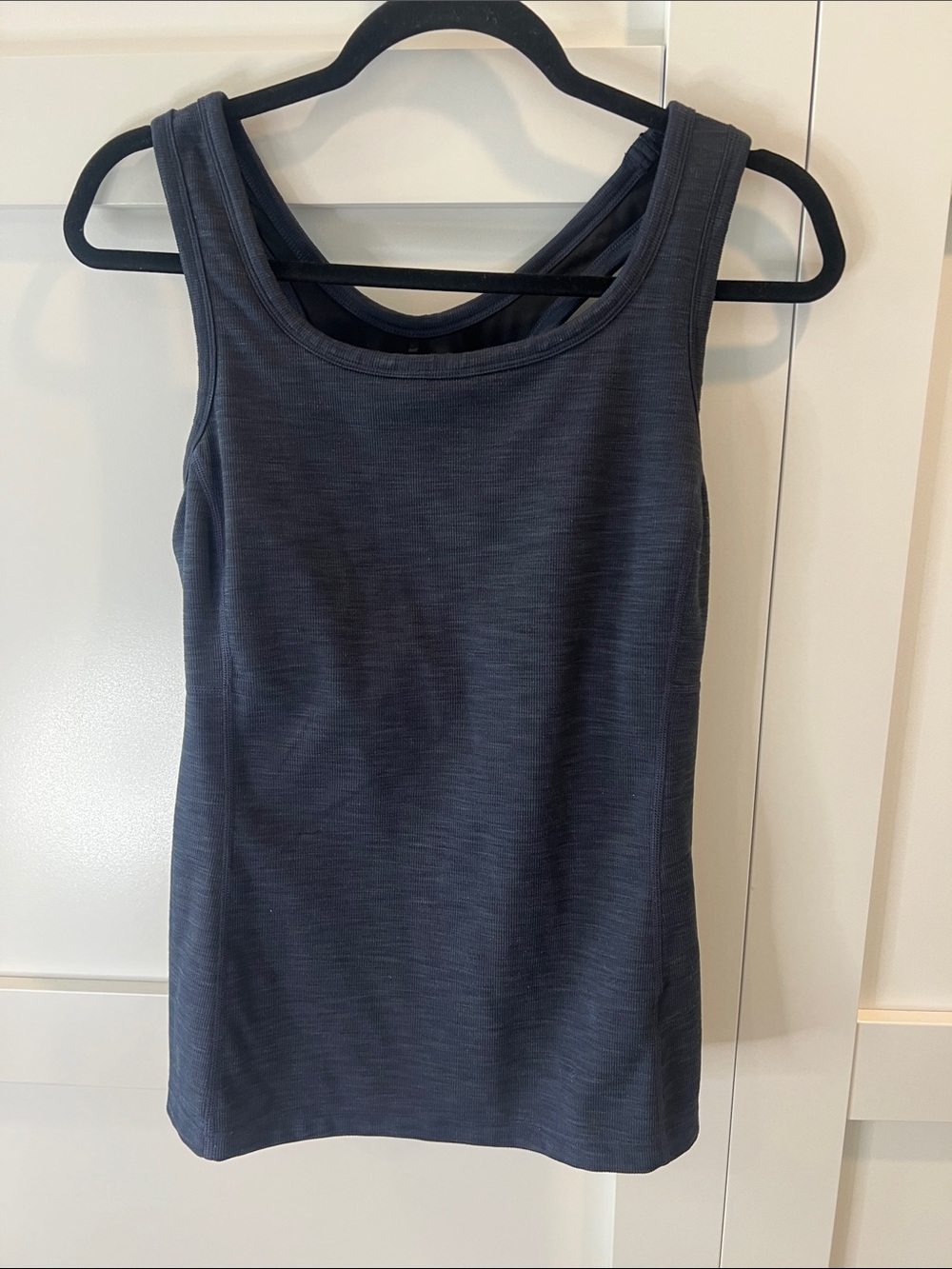 Prana Deep Navy Scoop Neck Tank